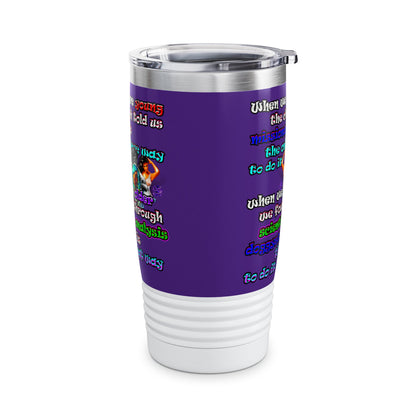 doggystyle - Ringneck Tumbler, 20oz (purple)