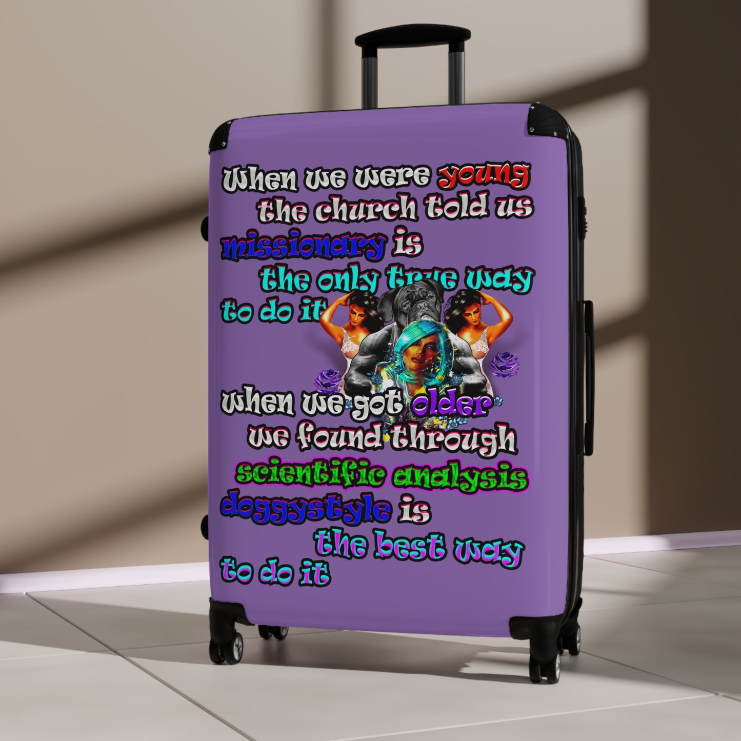 doggystyle - Suitcase (light purple)