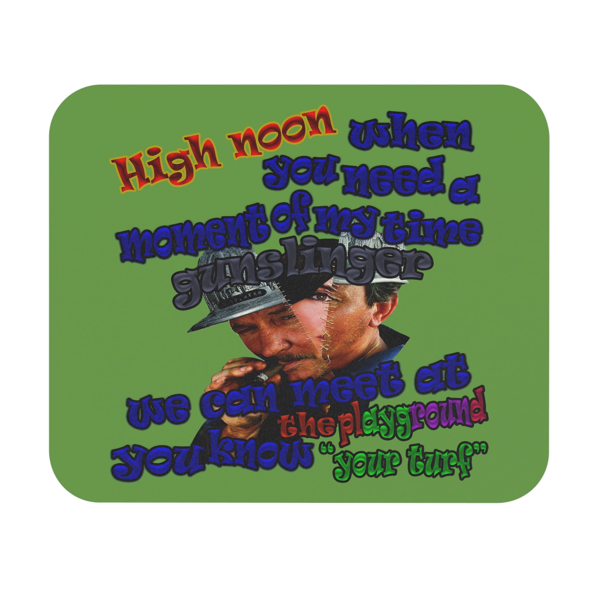 high noon - Mouse Pad (Rectangle) (green)