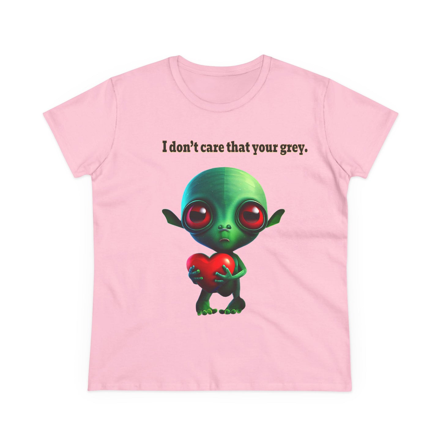 I don't care that your grey - Women's Midweight Cotton Tee