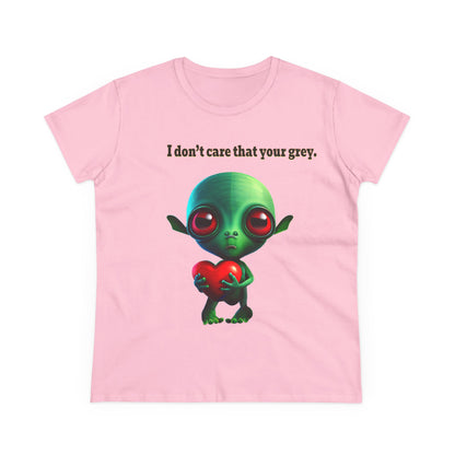 I don't care that your grey - Women's Midweight Cotton Tee