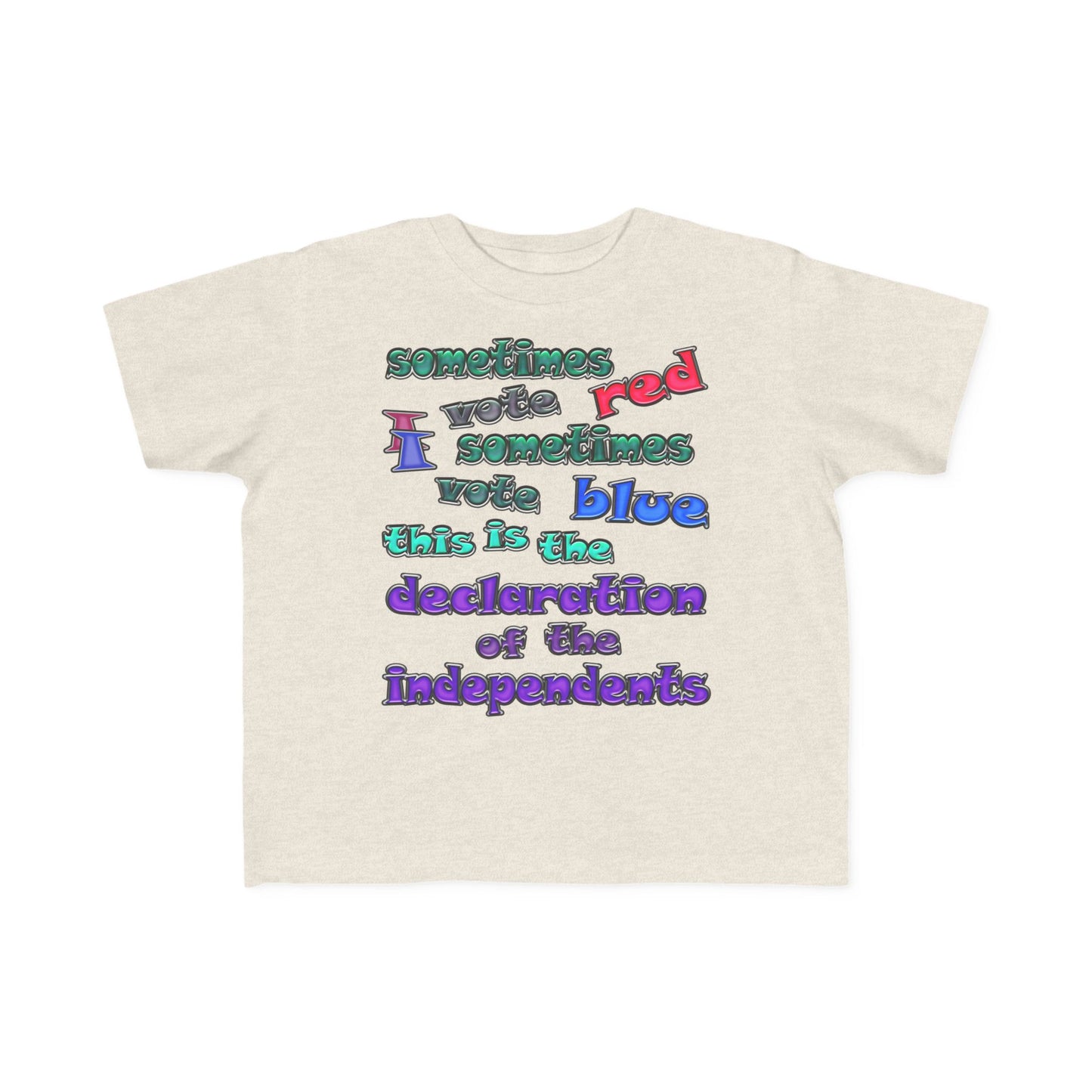 irrelevant - Toddler's Fine Jersey Tee