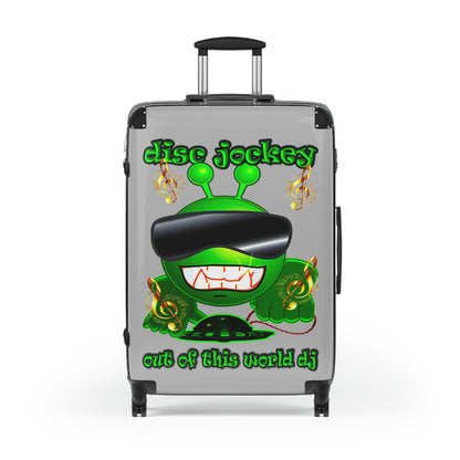 disc jockey - Suitcase (light grey)