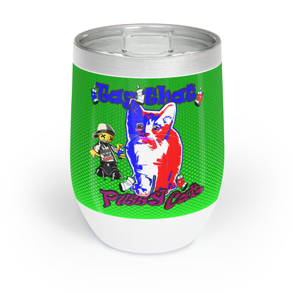 tag that - Chill Wine Tumbler (logo green)