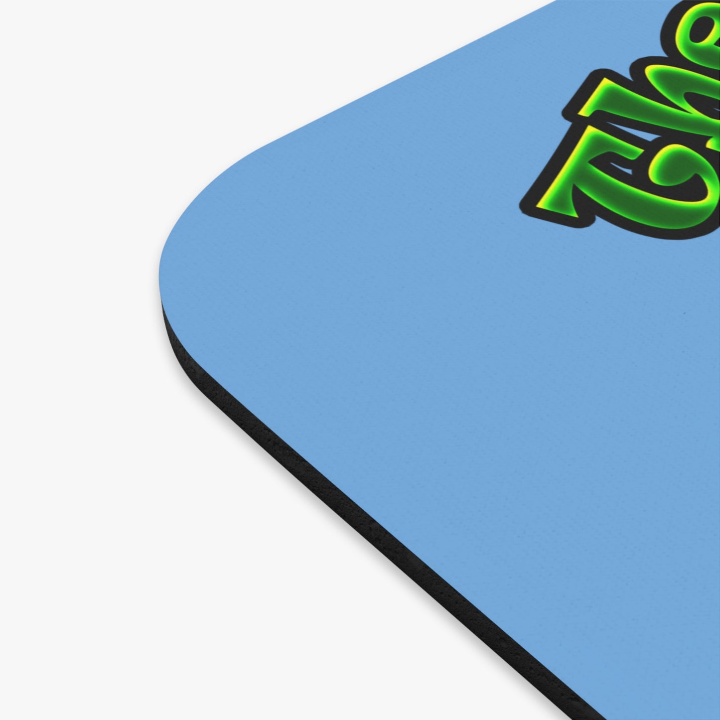 green monster - Mouse Pad (Rectangle) (light blue)