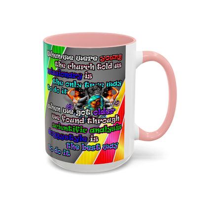 doggystyle - Accent Mug (rainbow split)