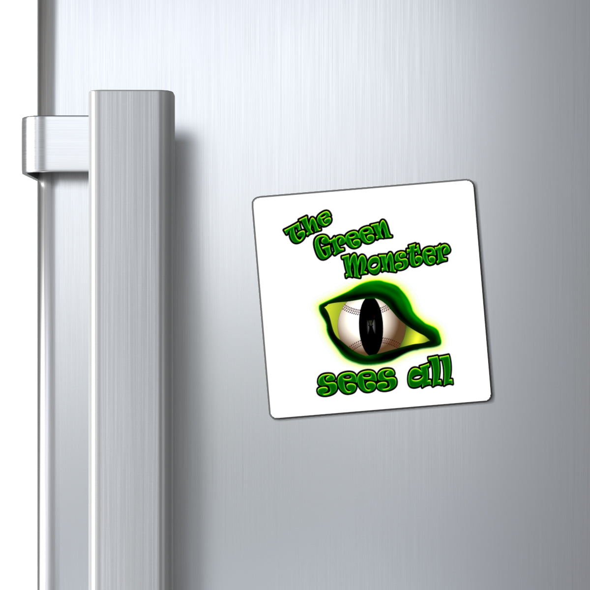 green monster - Magnets - (white)