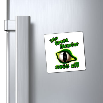 green monster - Magnets - (white)