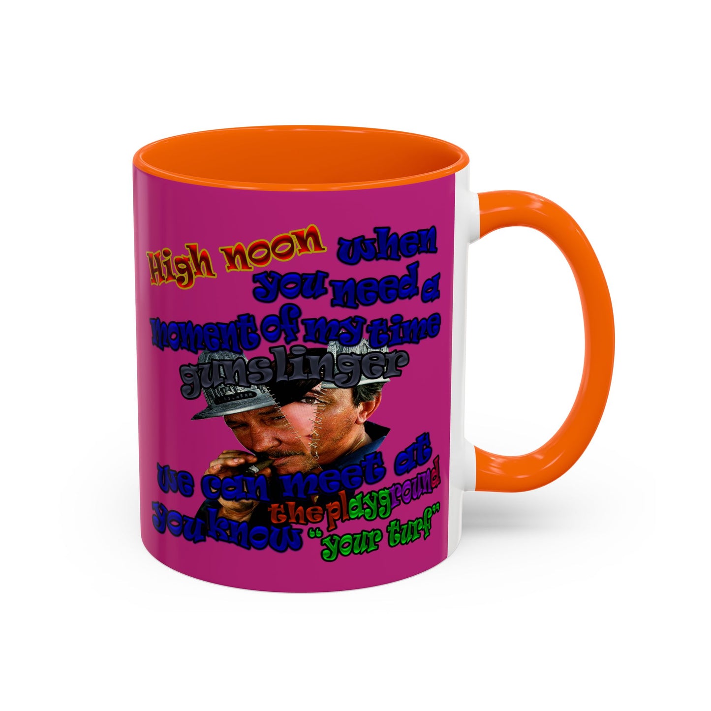 high noon - Accent Mug (pink)
