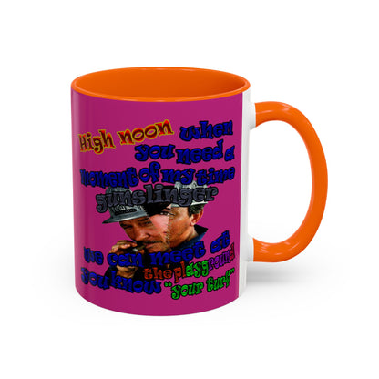 high noon - Accent Mug (pink)