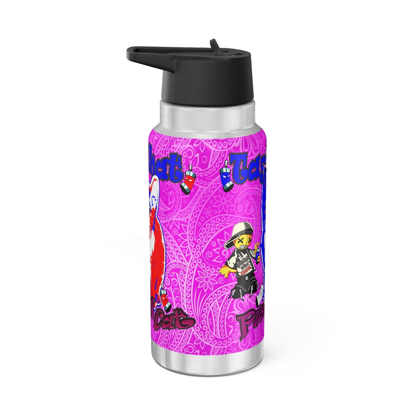 tag that - Gator Tumbler, 32oz  (pink swirl)