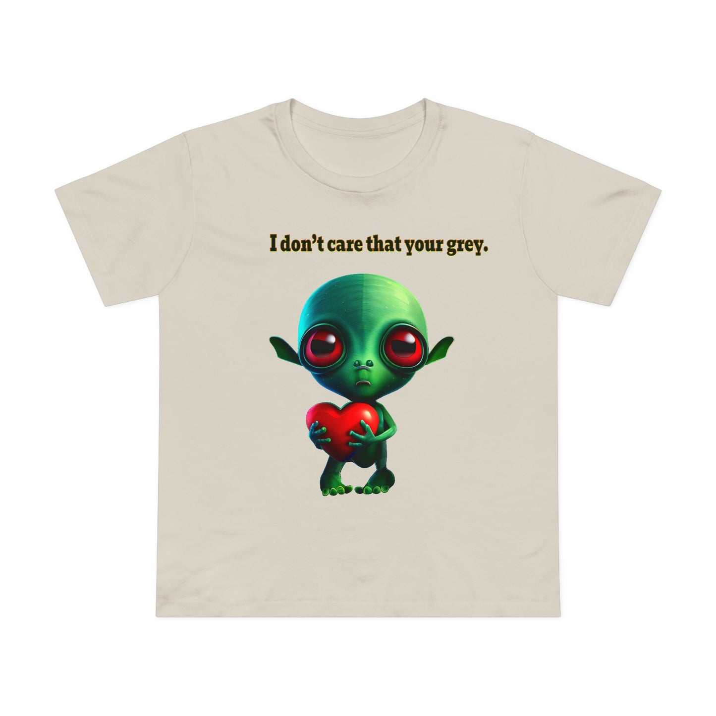 I don't care that your grey - Women’s Maple Tee