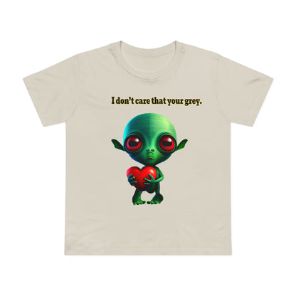 I don't care that your grey - Women’s Maple Tee