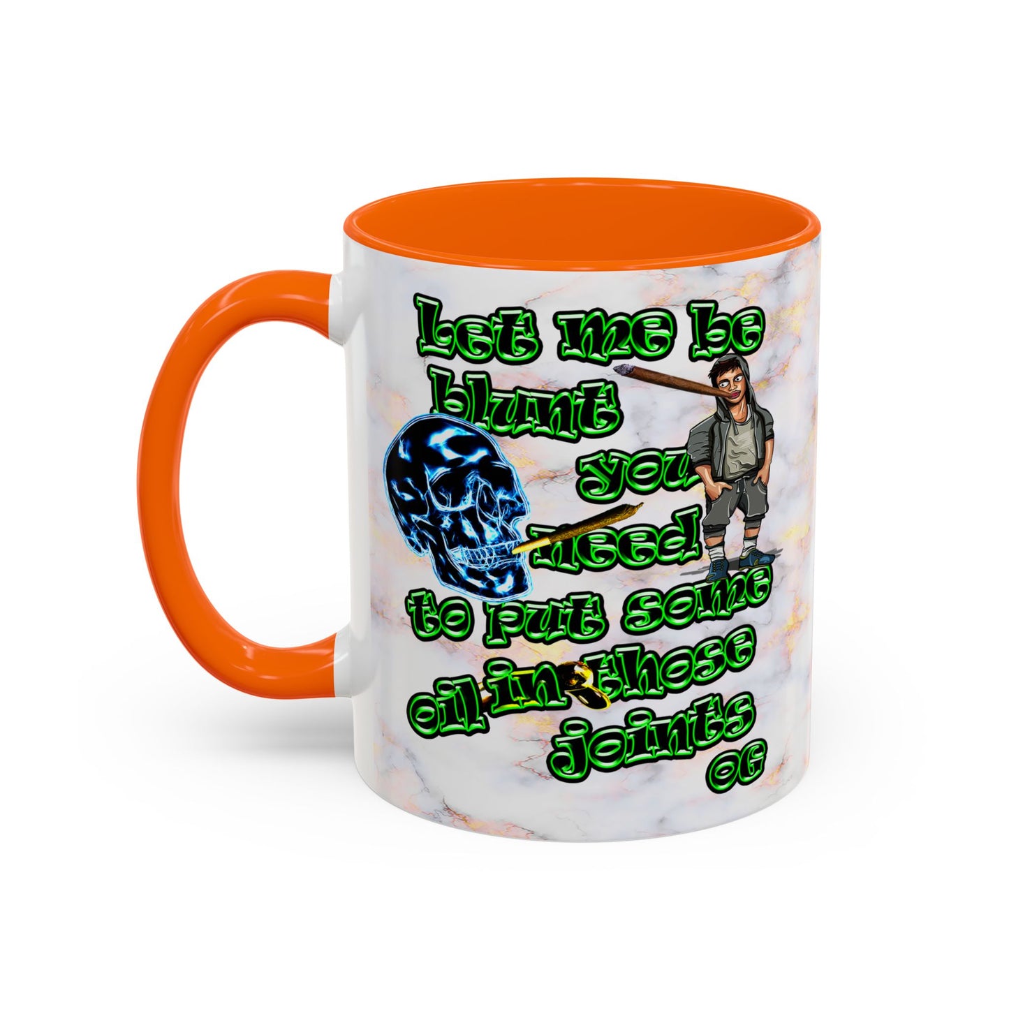 og - Accent Mug (white marble)