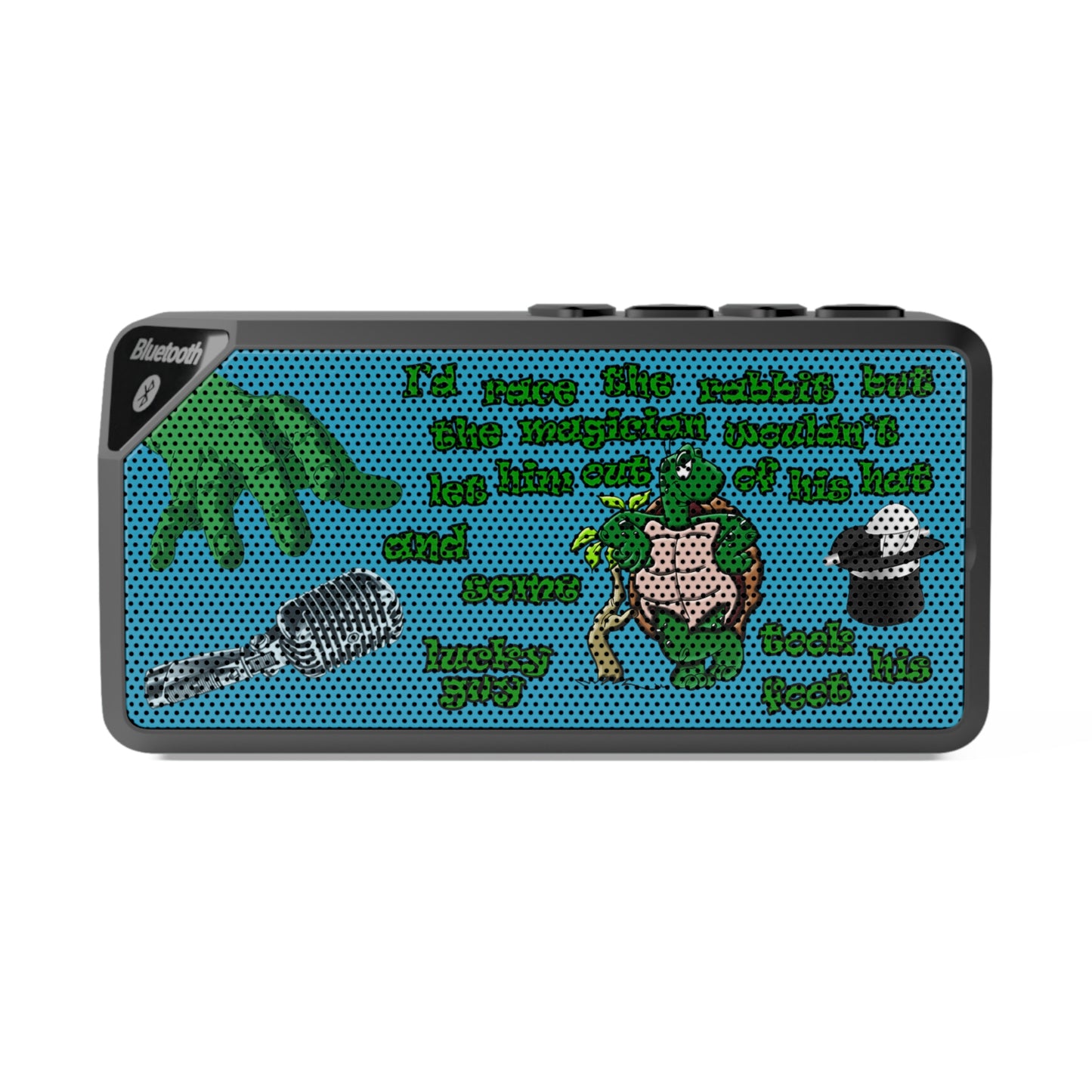 turtle race - Jabba Bluetooth Speaker (turquoise)