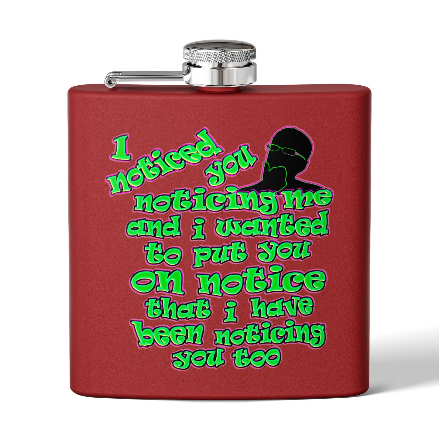 noticed you noticing - Stainless Steel Flask