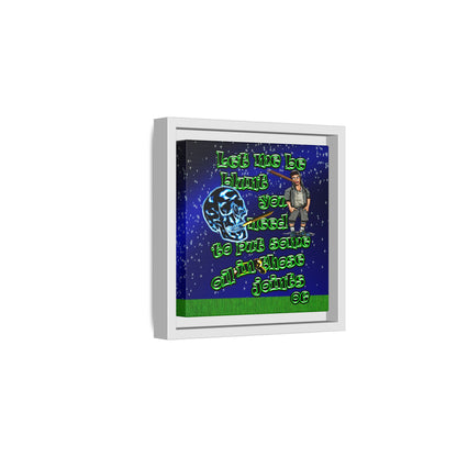 og - framed canvas art ('snoops' background)