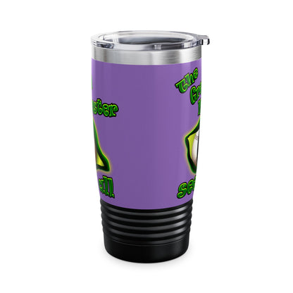 green monster - Ringneck Tumbler, 20oz (light purple)