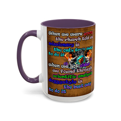 doggystyle - Accent Mug (brown papyrus)
