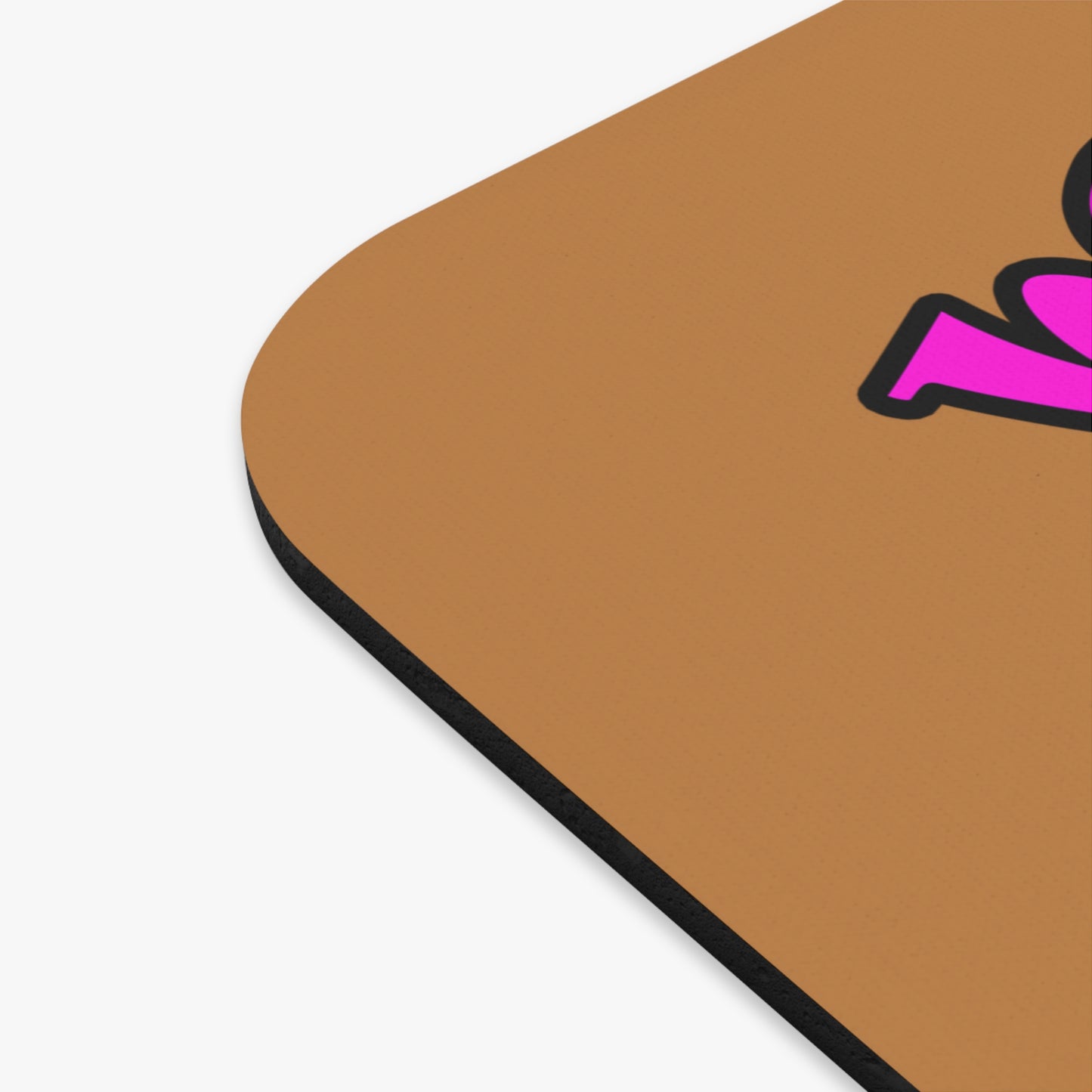hoes b4 bros - Mouse Pad (Rectangle) (light brown)