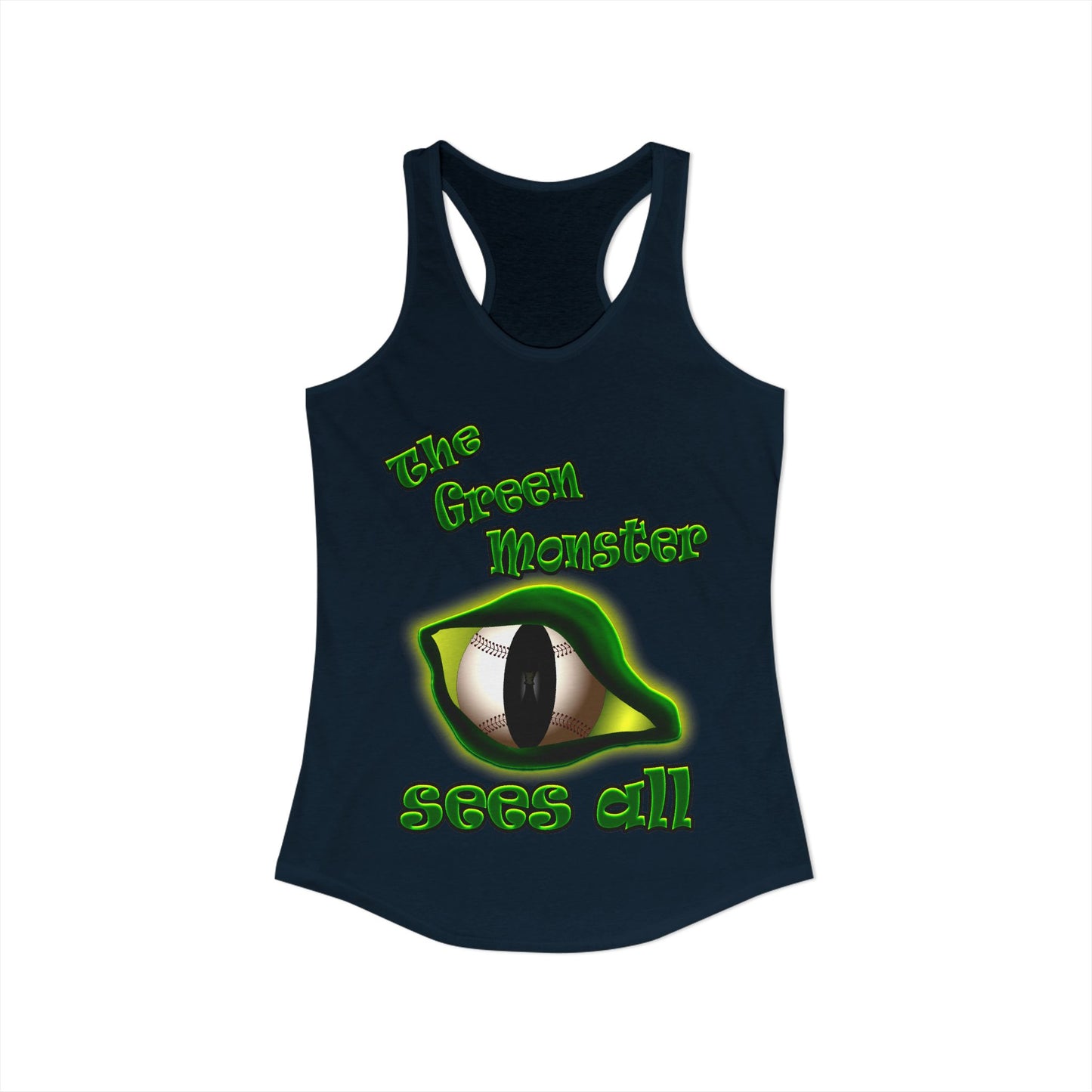 green monster - Women's Ideal Racerback Tank