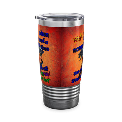 high noon - Ringneck Tumbler, 20oz (burnt orange)