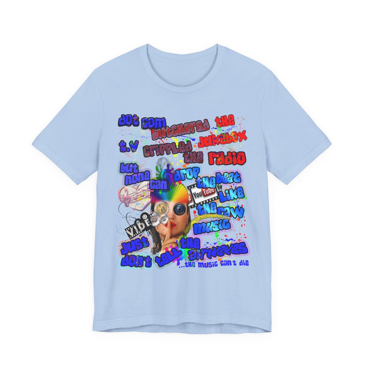 drop the beat - Unisex Jersey Short Sleeve Tee