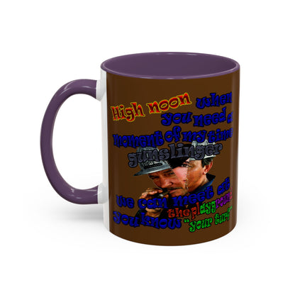high noon - Accent Mug (brown)