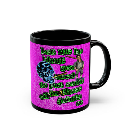 og - Black Mug (pink swirl)