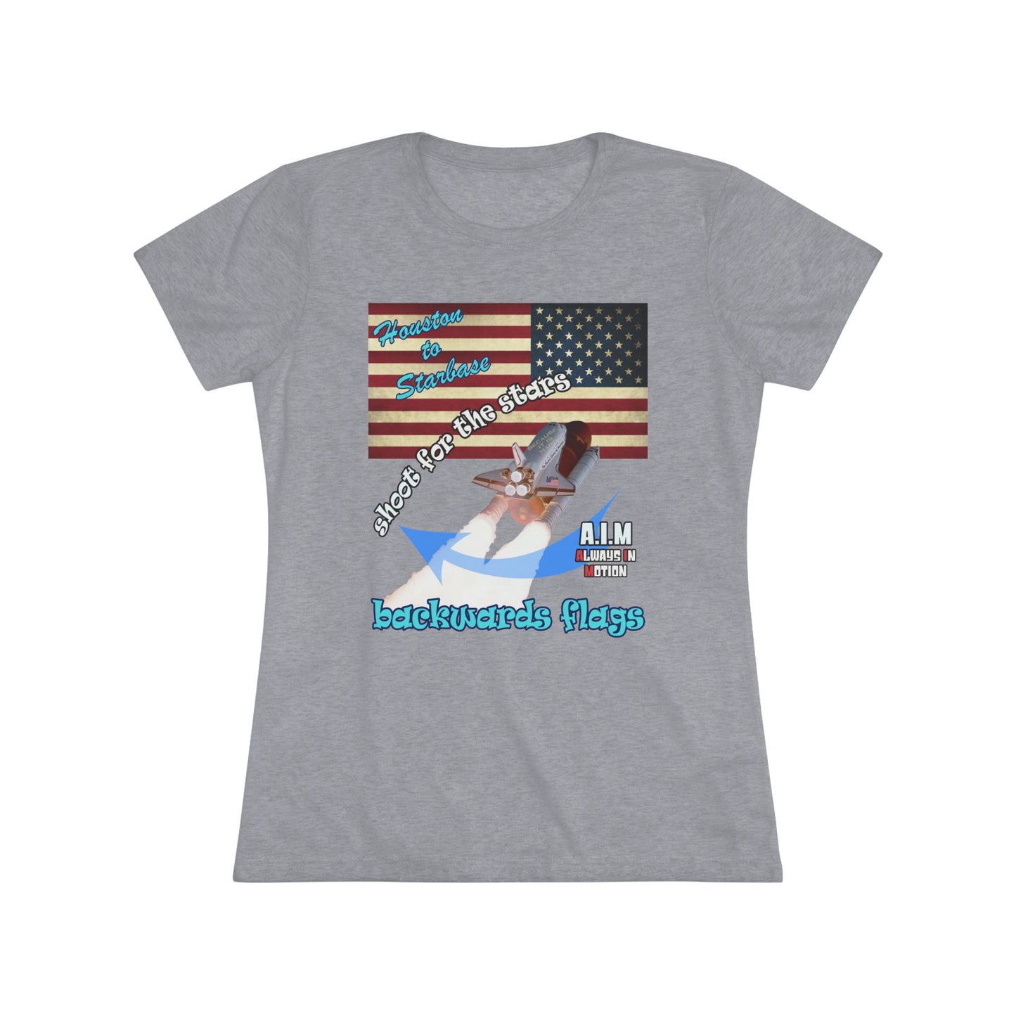 shoot for the stars - Women's Triblend Tee