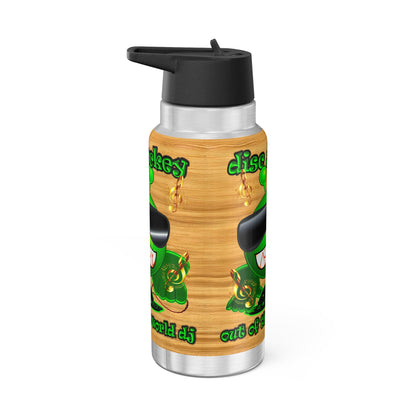 disc jockey - Gator Tumbler, 32oz (butterscotch wood finish)