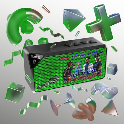 rw&b lives matter - Jabba Bluetooth Speaker (logo green)