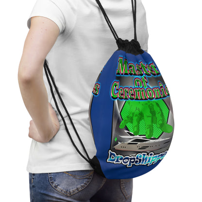 logo - Drawstring Bag (dark blue)
