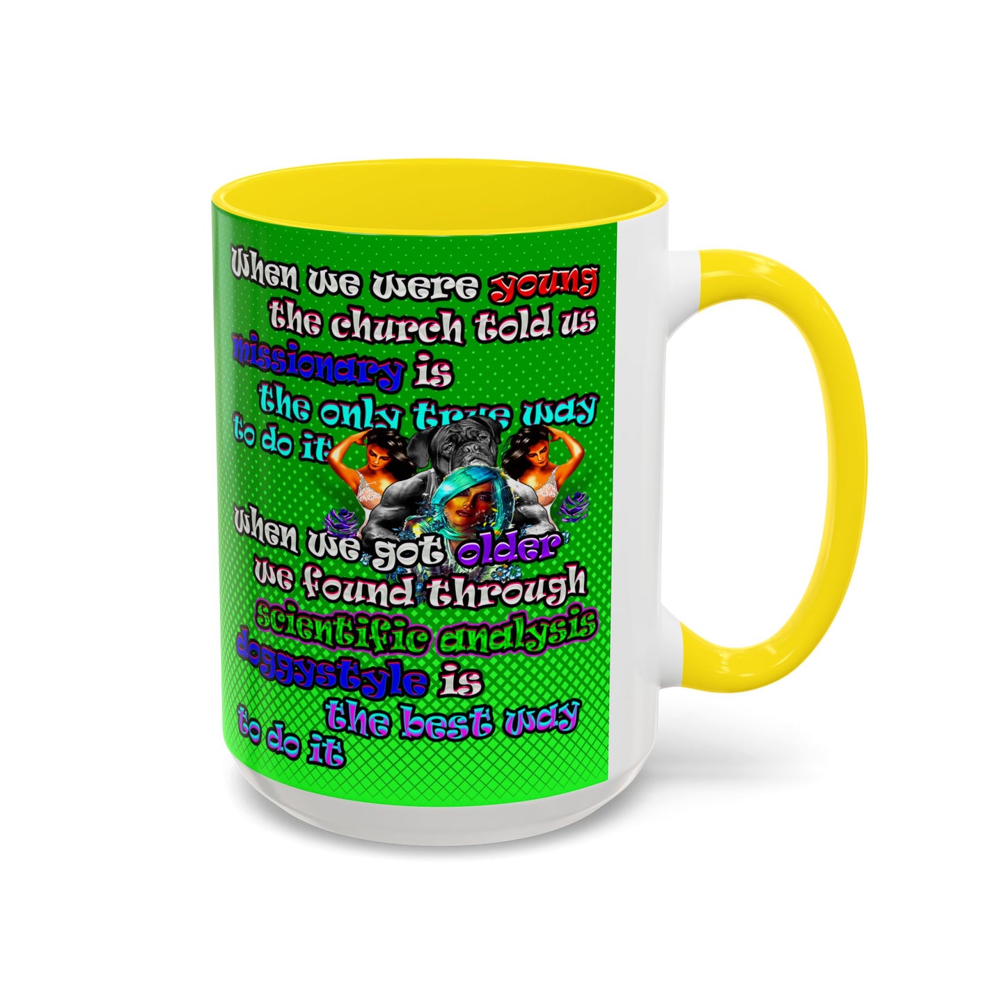 doggystyle - Accent Mug (logo green)