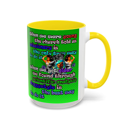 doggystyle - Accent Mug (logo green)