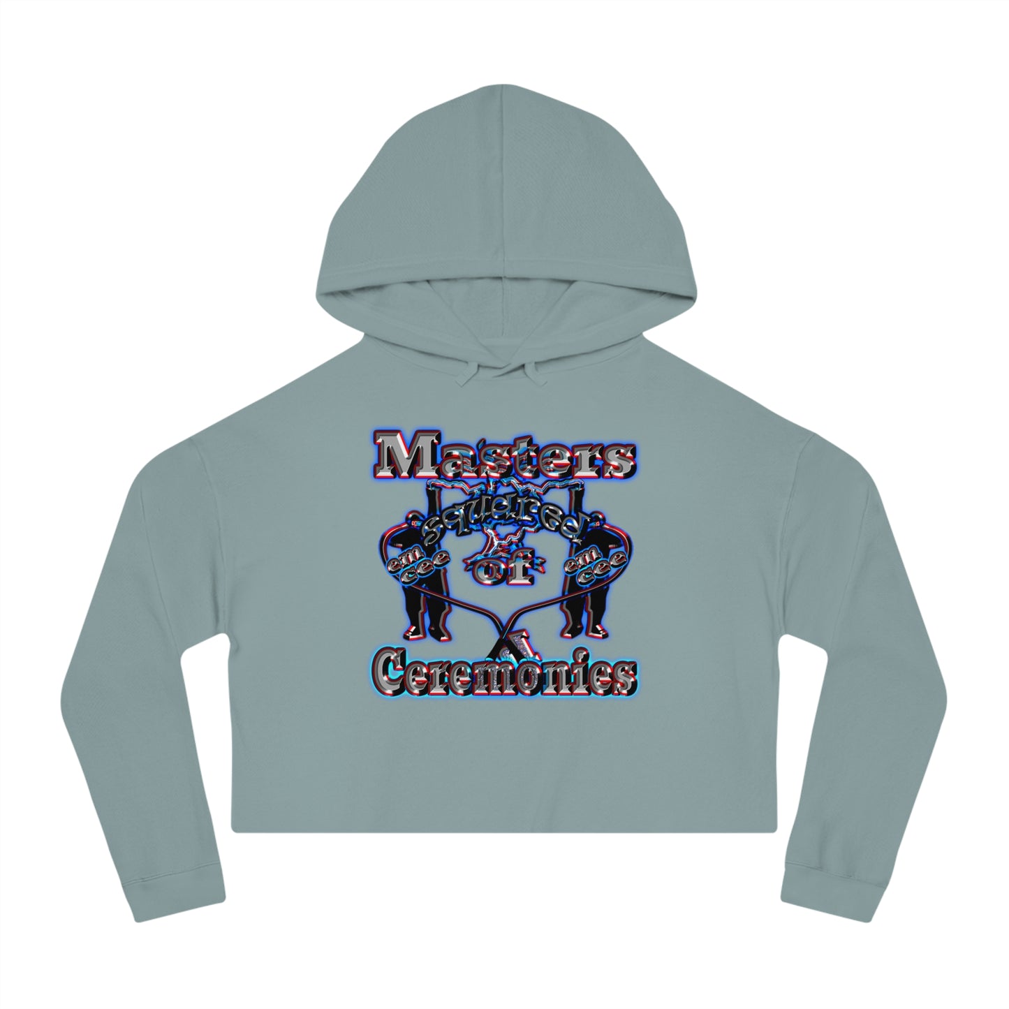 em cee squared - Women’s Cropped Hooded Sweatshirt