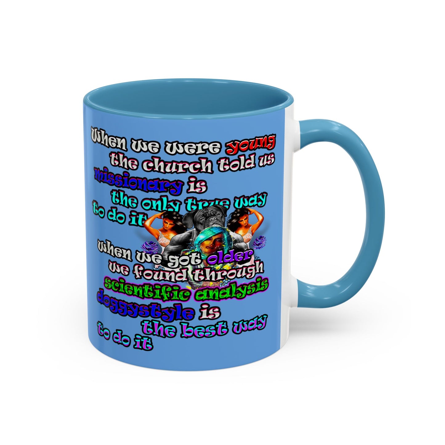 doggystyle - Accent Mug (light blue)
