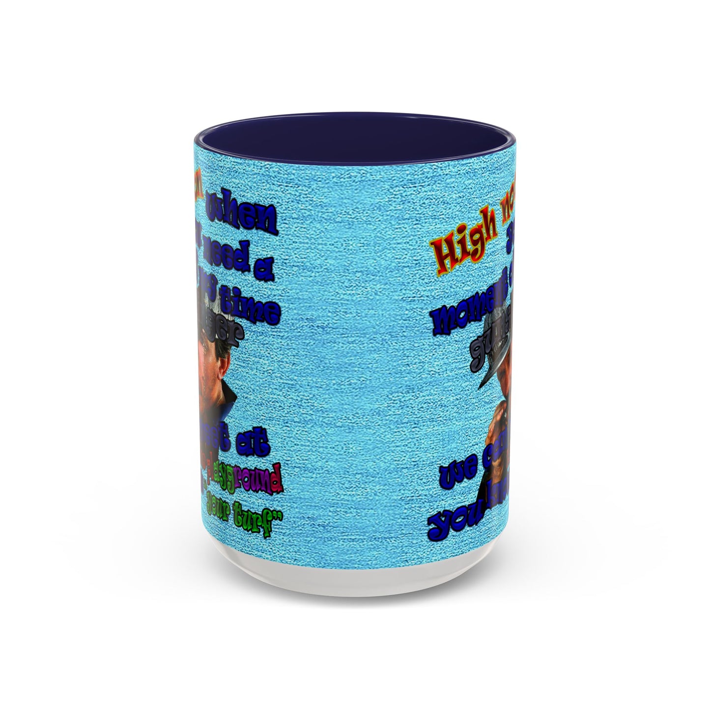 high noon - Accent Mug (faded blue)