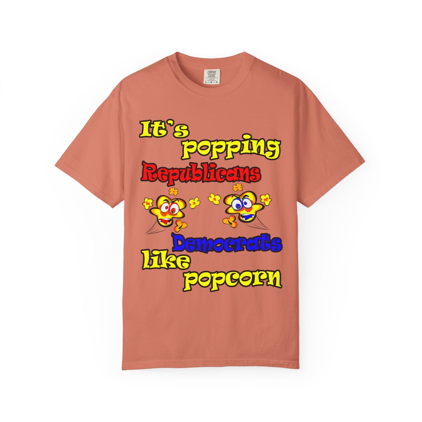 popping like popcorn - Unisex Garment-Dyed T-shirt