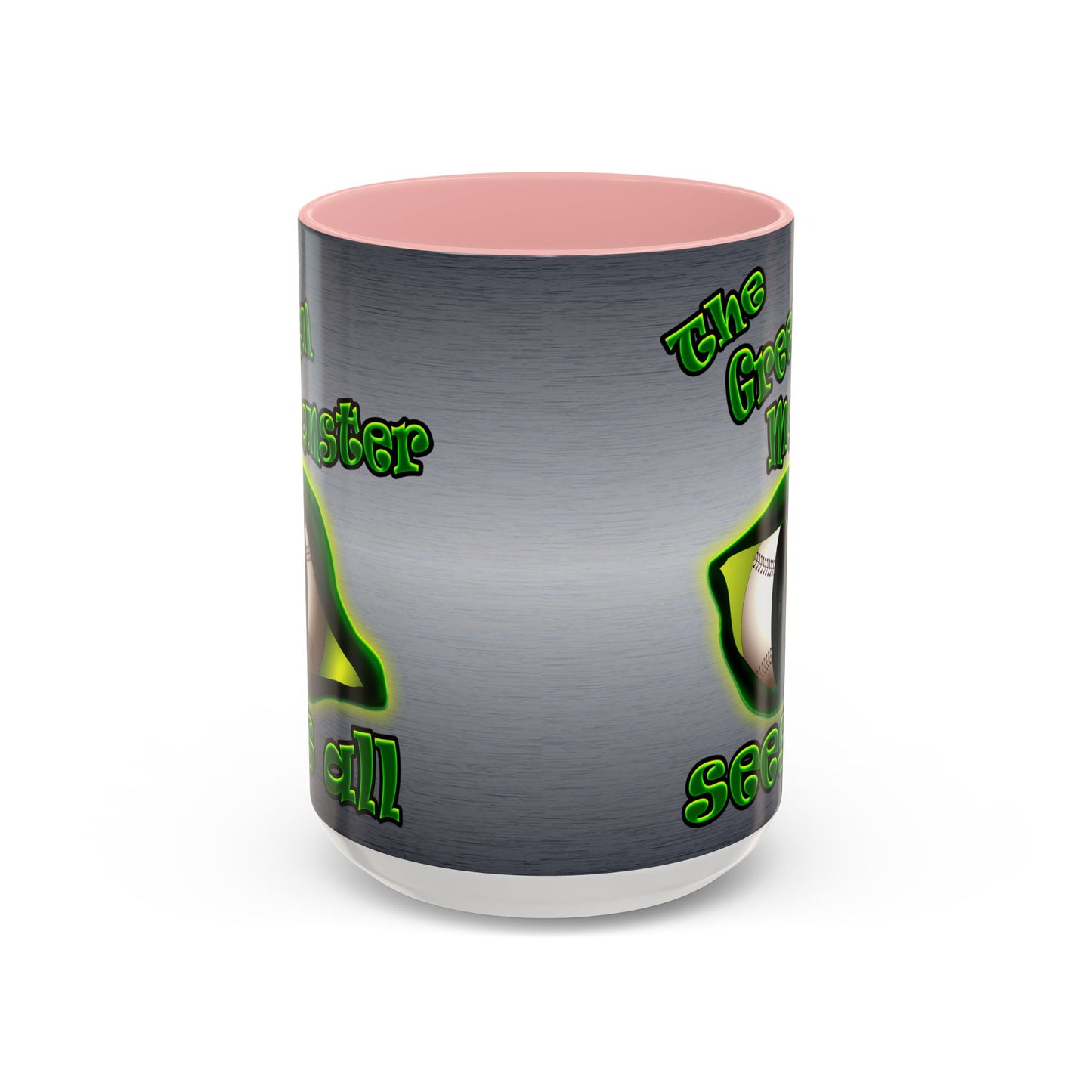 green monster - Accent Mug (brushed nickel)