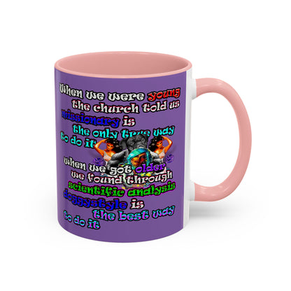 doggystyle - Accent Mug (light purple)