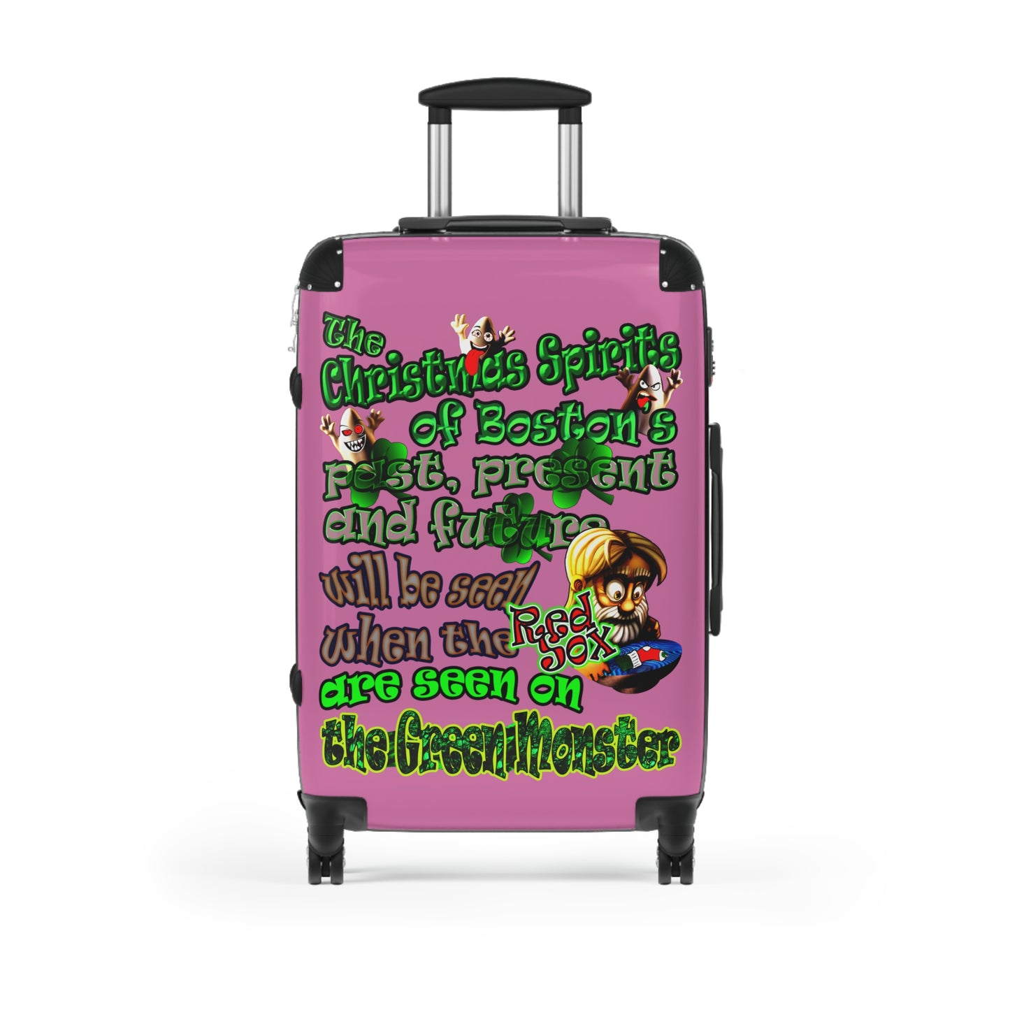 christmas spirits of boston - Suitcase (light pink)