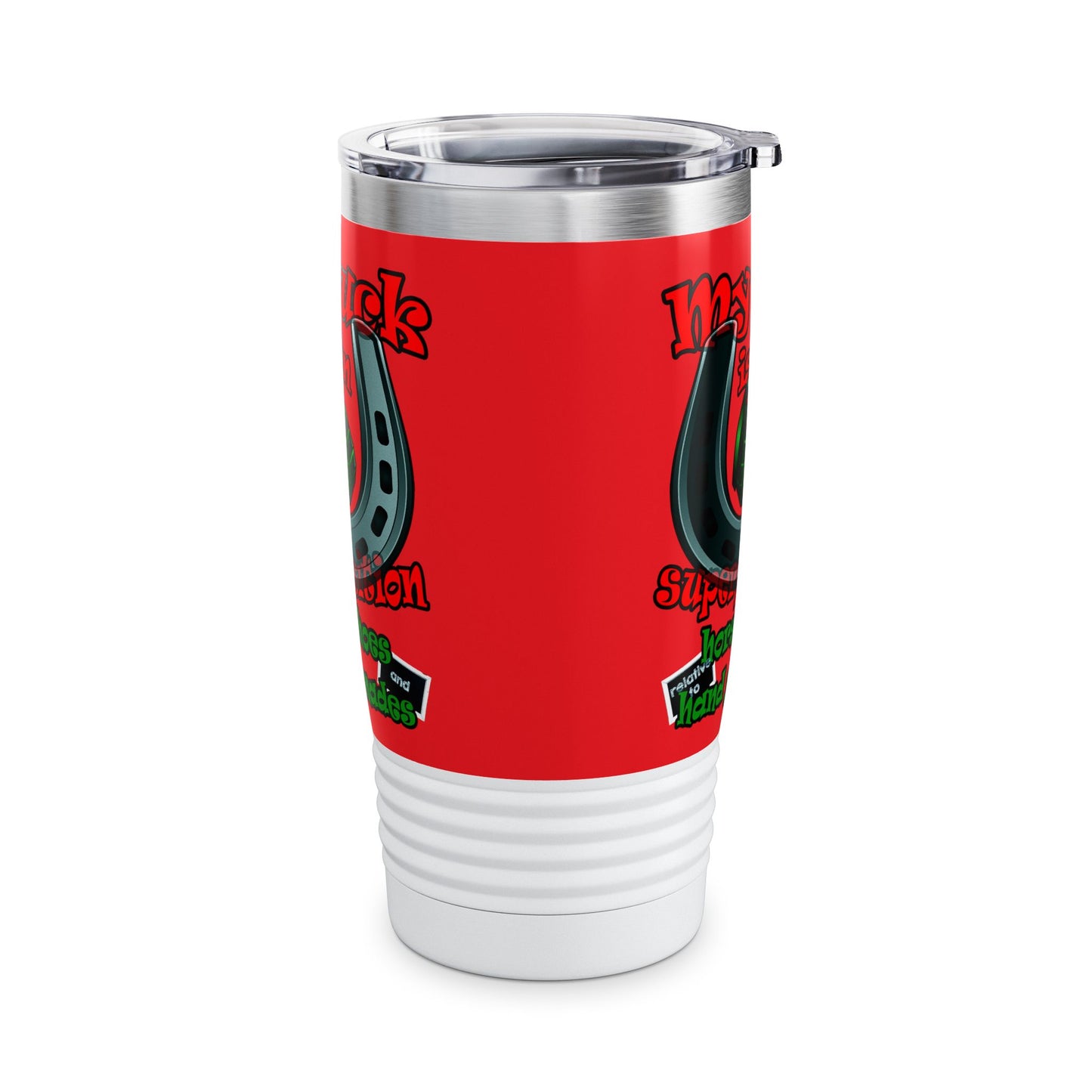 my luck - Ringneck Tumbler, 20oz (red)