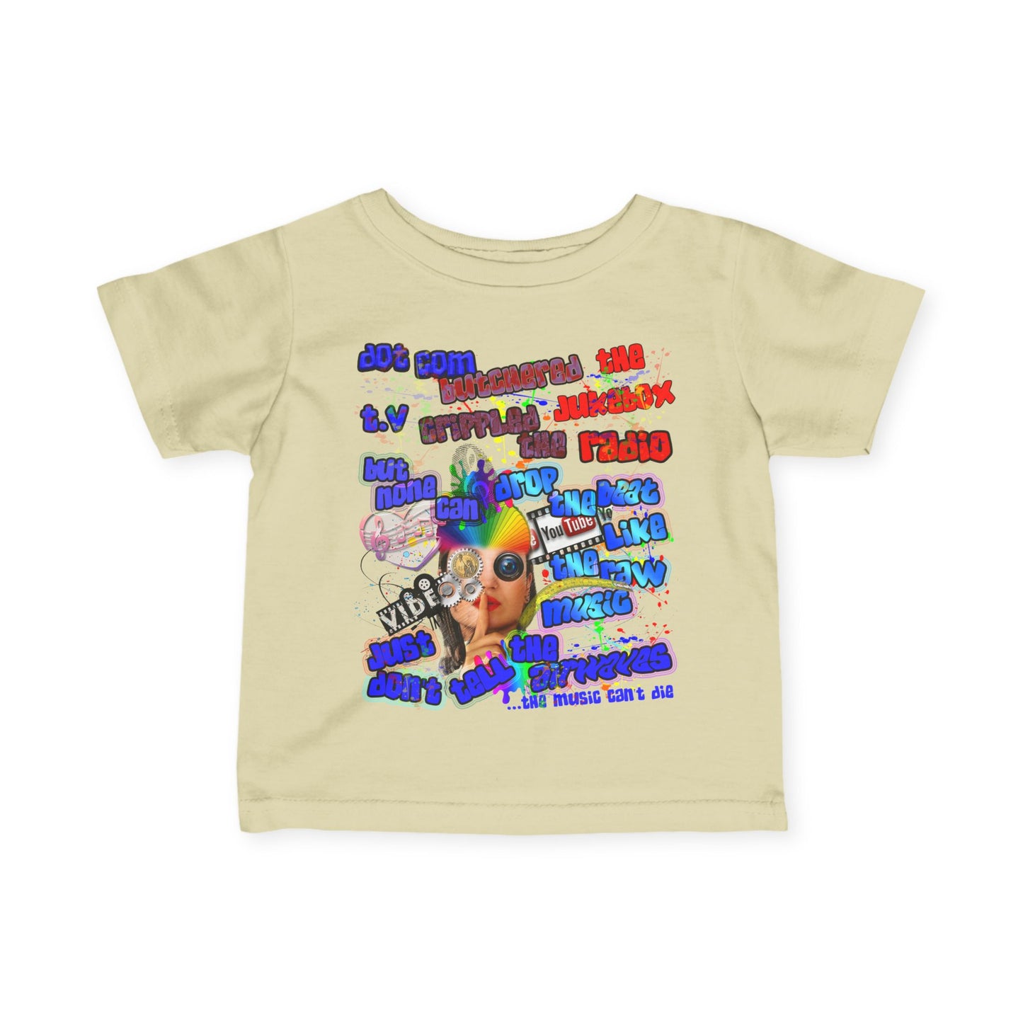 drop the beat - Infant Fine Jersey Tee