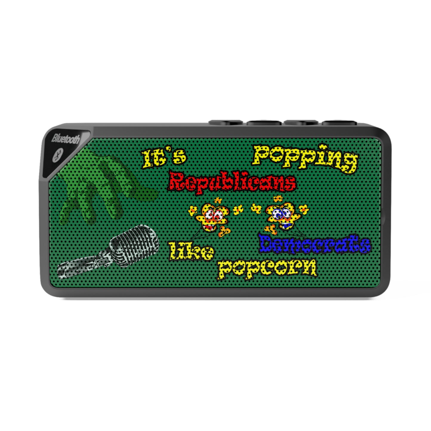popping like popcorn - Jabba Bluetooth Speaker (dark green)