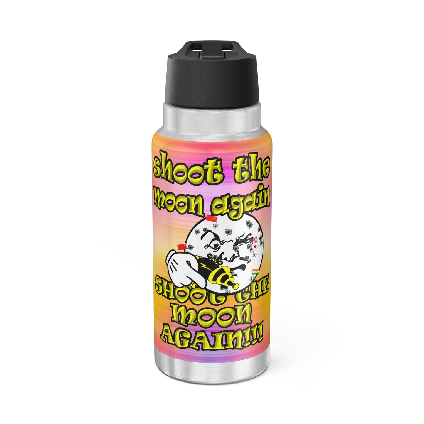 shoot the moon again - Gator Tumbler, 32oz  (color blur)