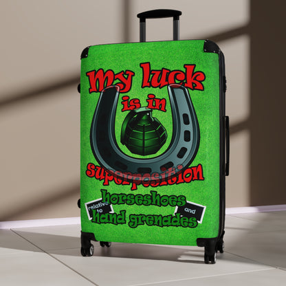 my luck - Suitcase (green turf)