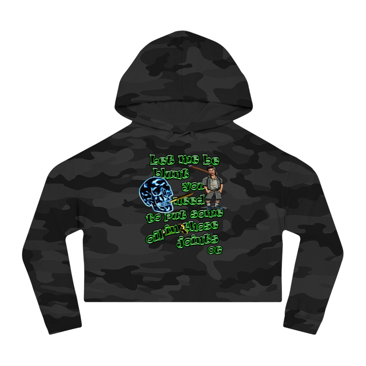og - Women’s Cropped Hooded Sweatshirt