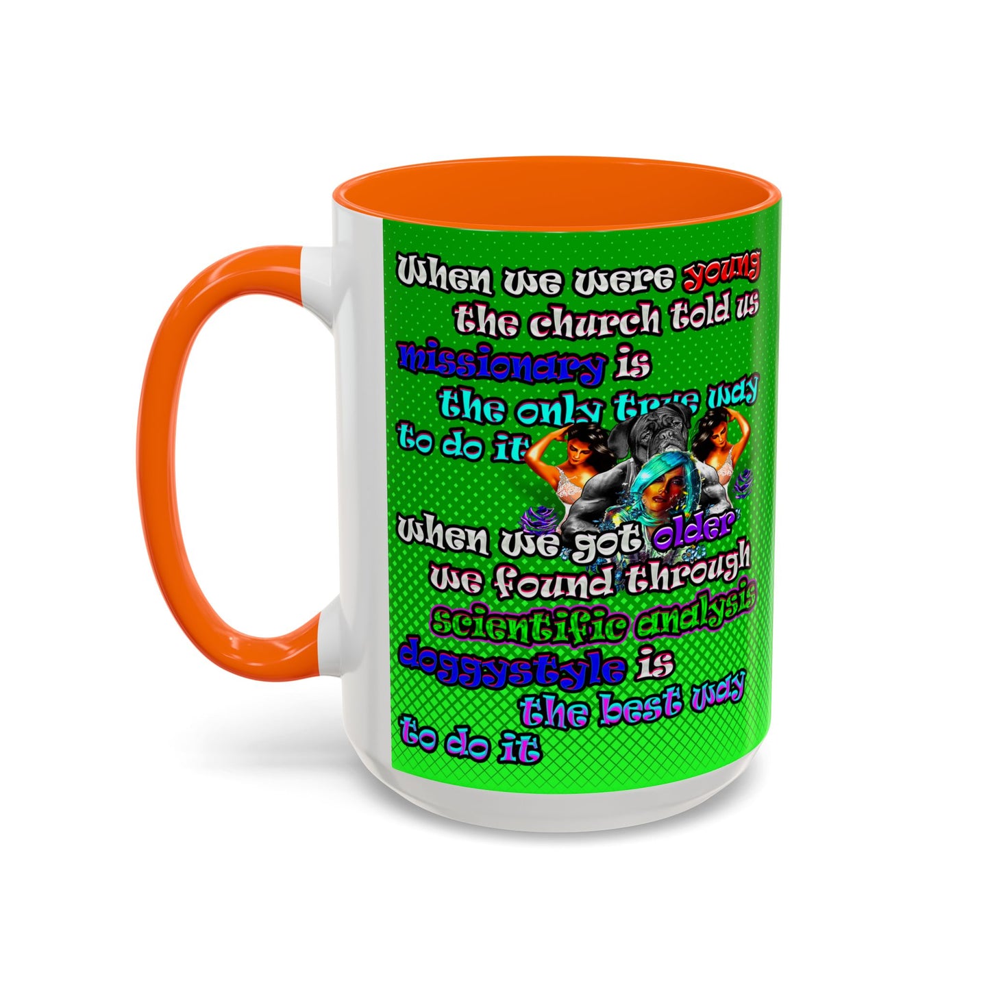 doggystyle - Accent Mug (logo green)