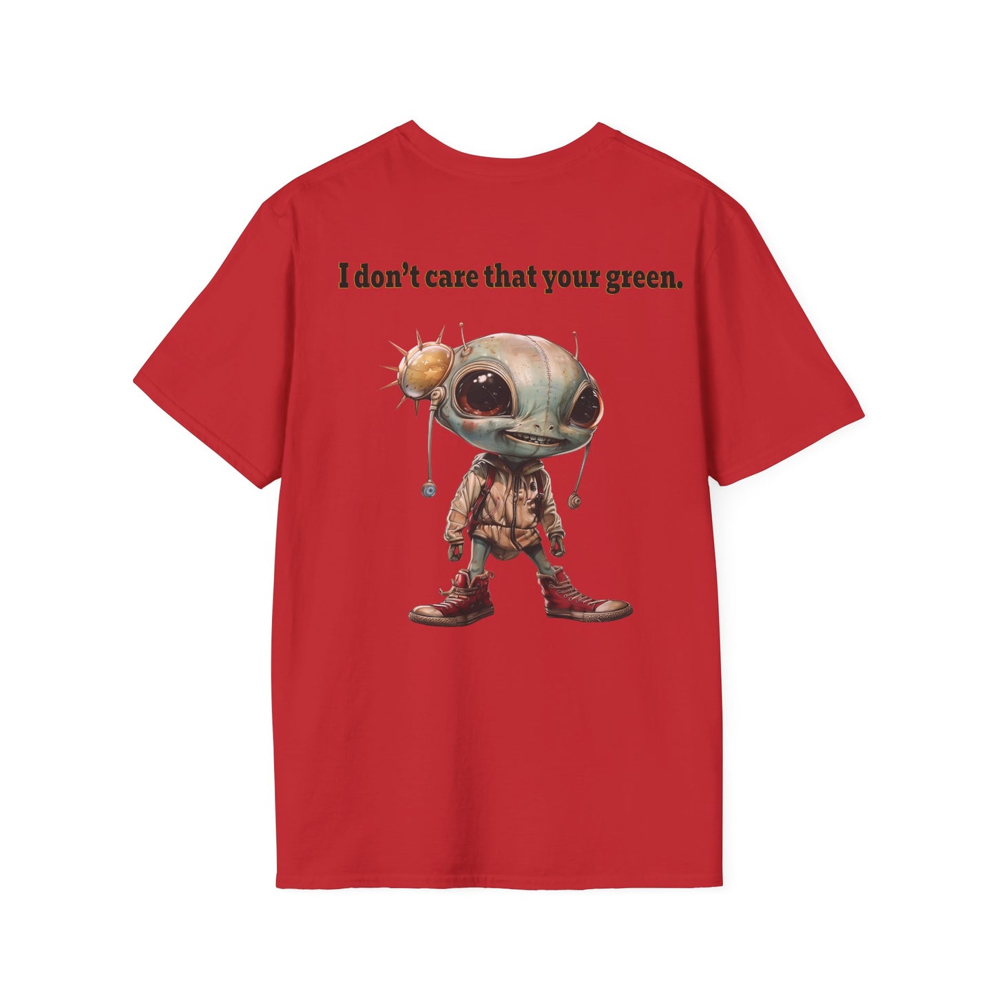 I don't care that your grey - Unisex Softstyle T-Shirt